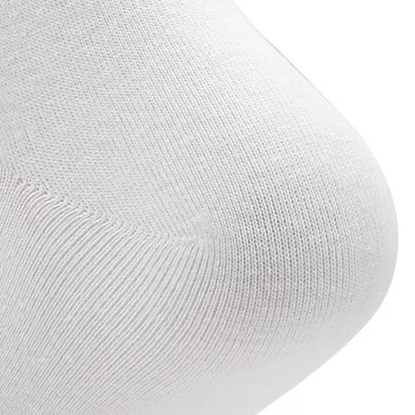 10-30 Paar Unisex Baumwollsocken | Quarter-Länge | Weiß